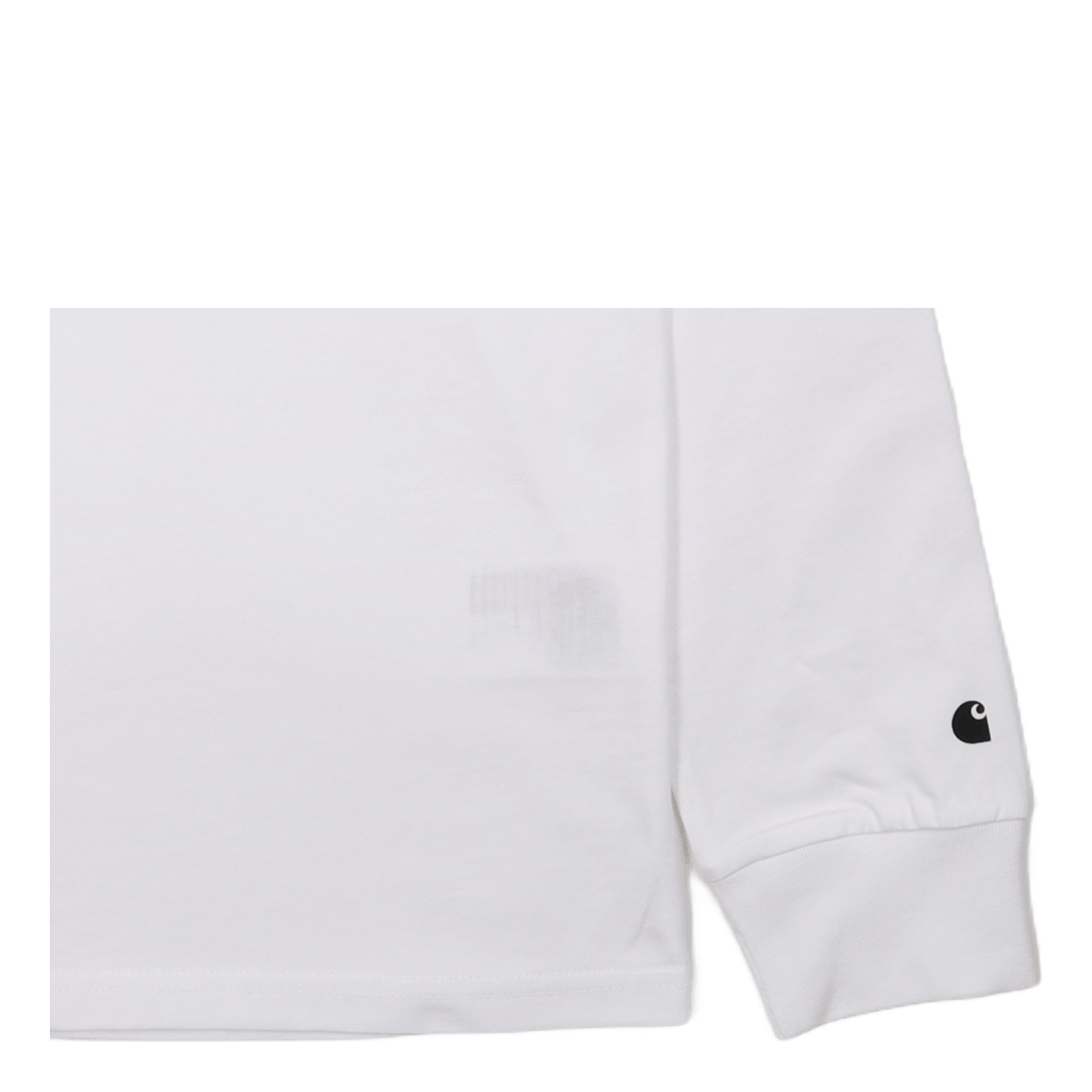 L/s Base T-shirt White / Black