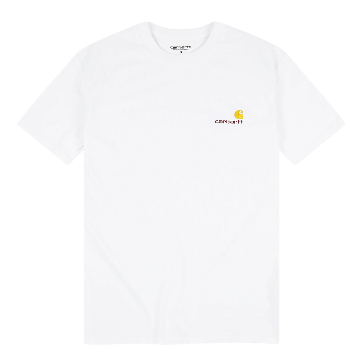 S/s American Script T-shirt White