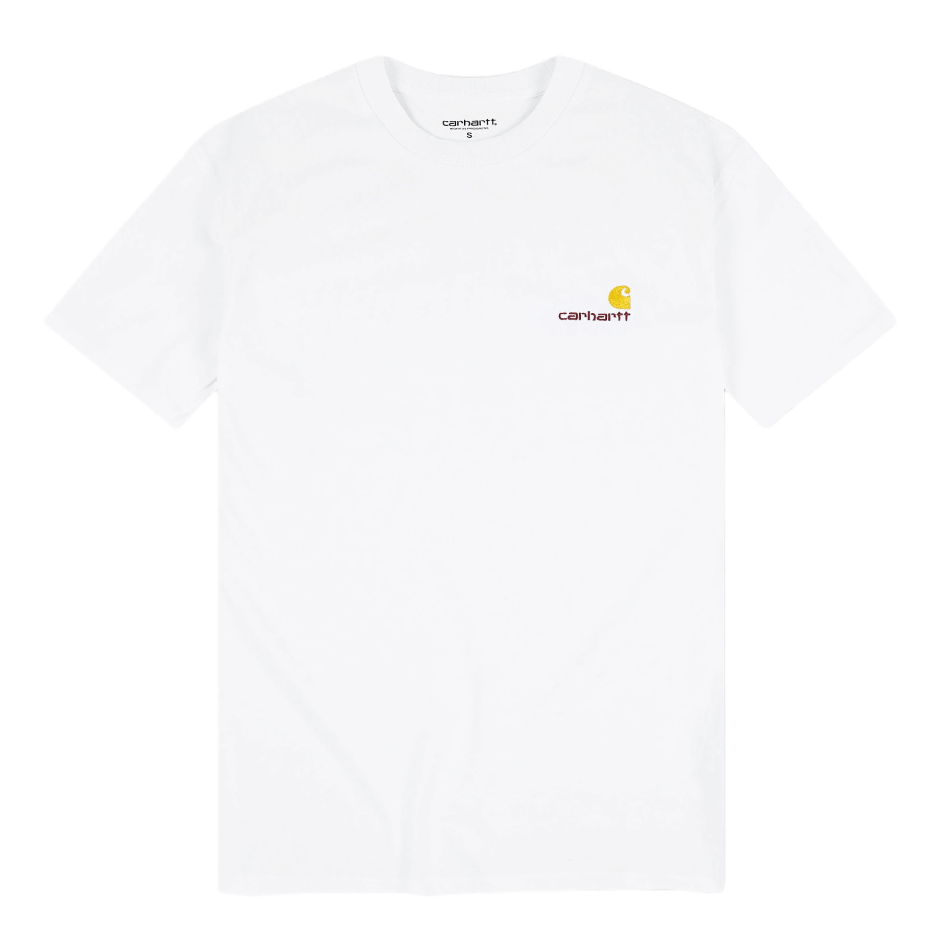 S/s American Script T-shirt White