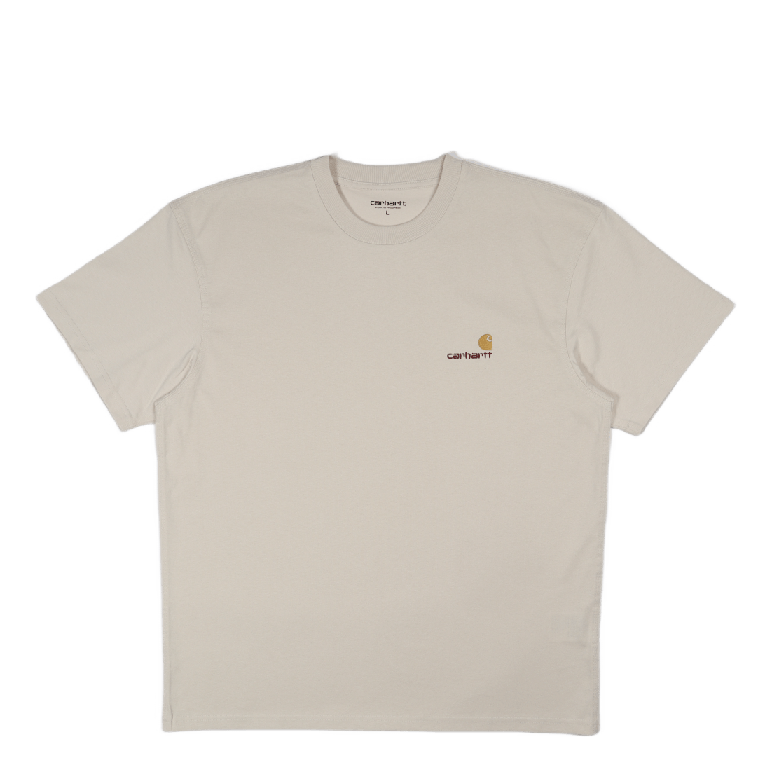 S/s American Script T-shirt Natural