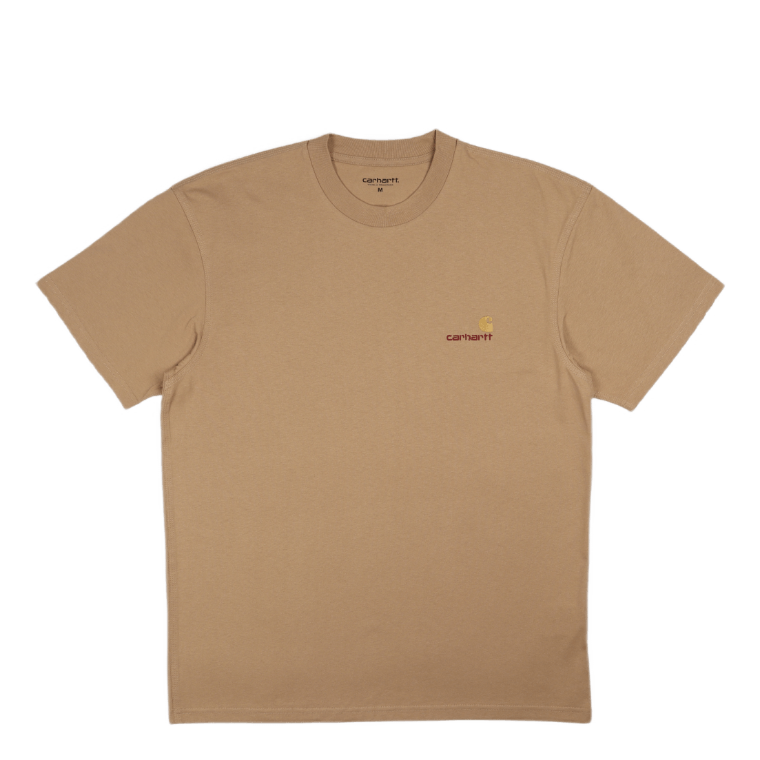 S/s American Script T-shirt Dusty H Brown