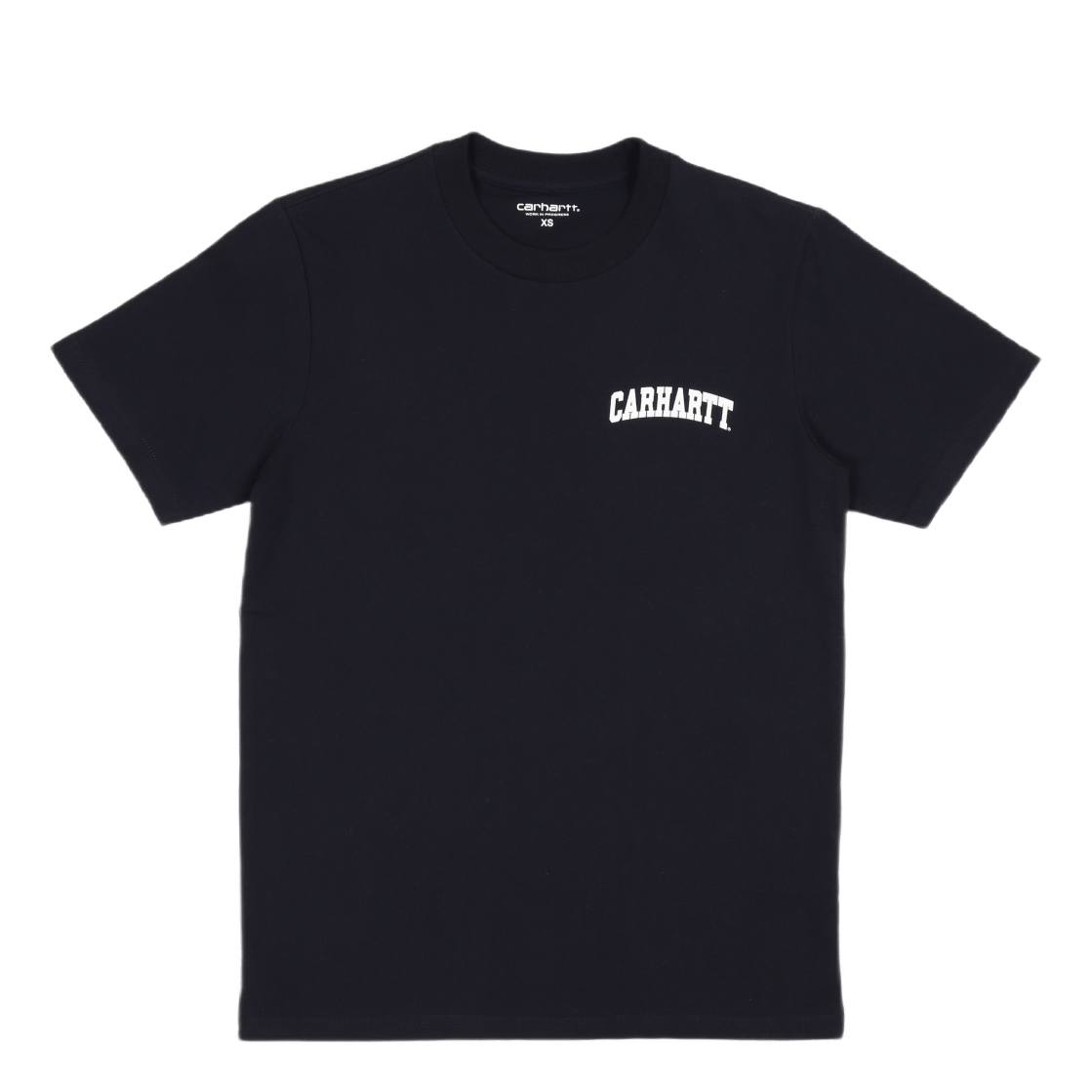 S/s University Script T-shirt Dark Navy / White