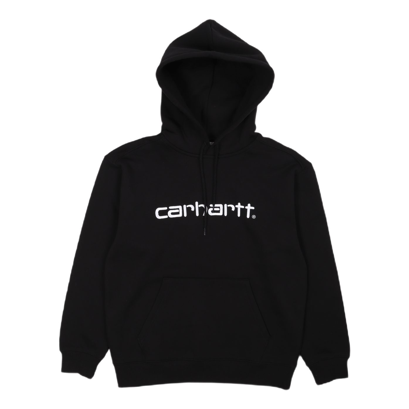 W' Hooded Carhartt Sweatshirt Black / White