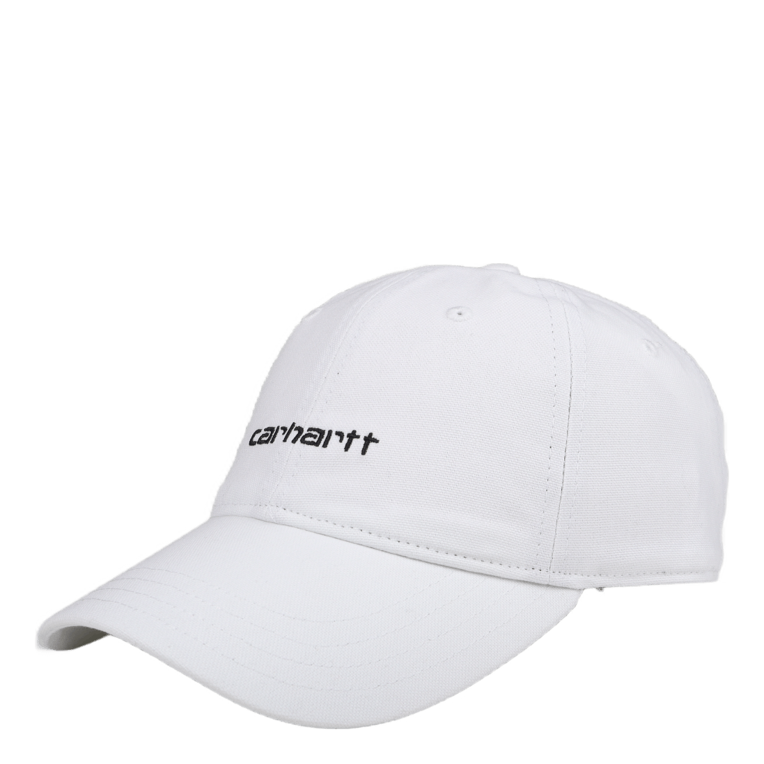 Canvas Script Cap White/black