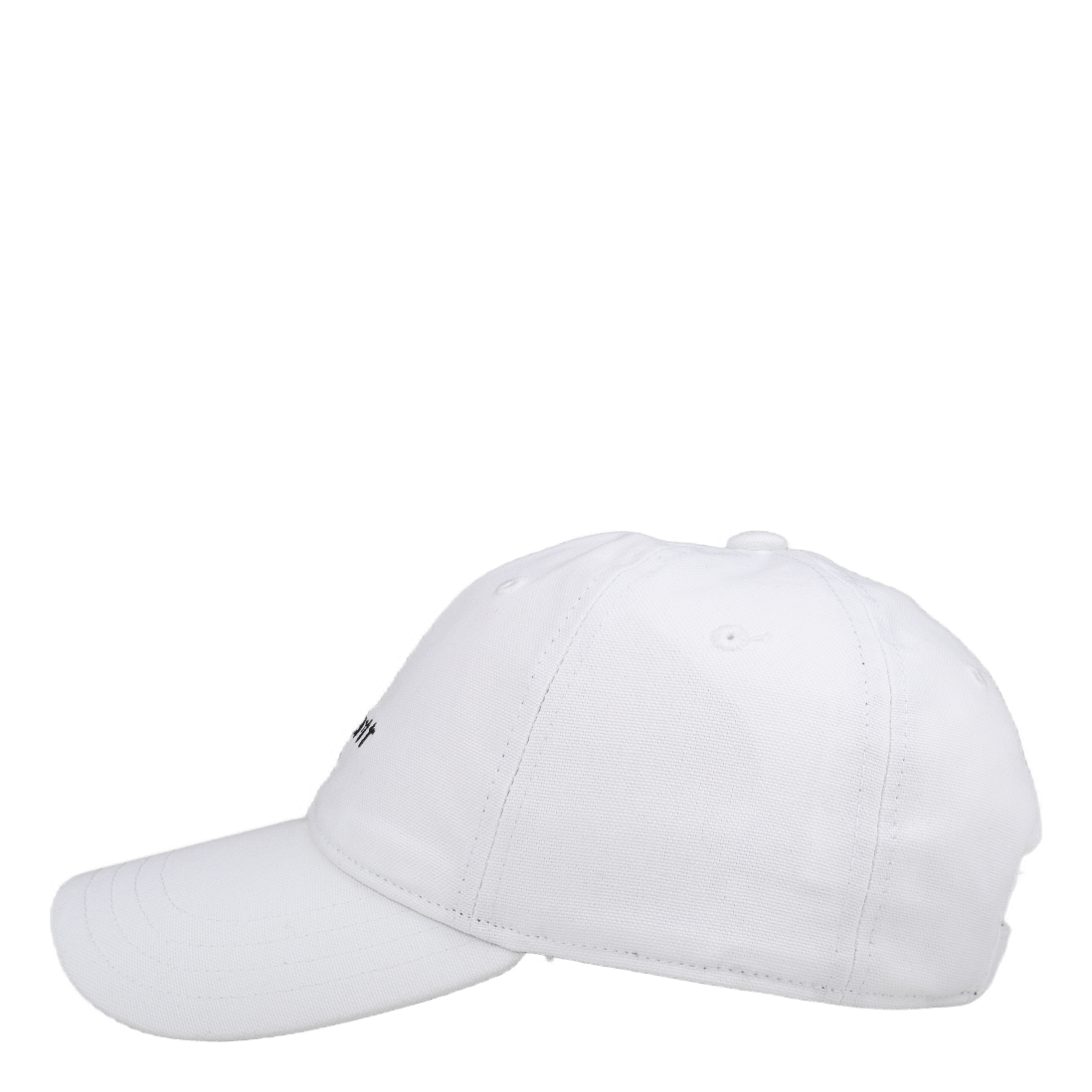 Canvas Script Cap White/black