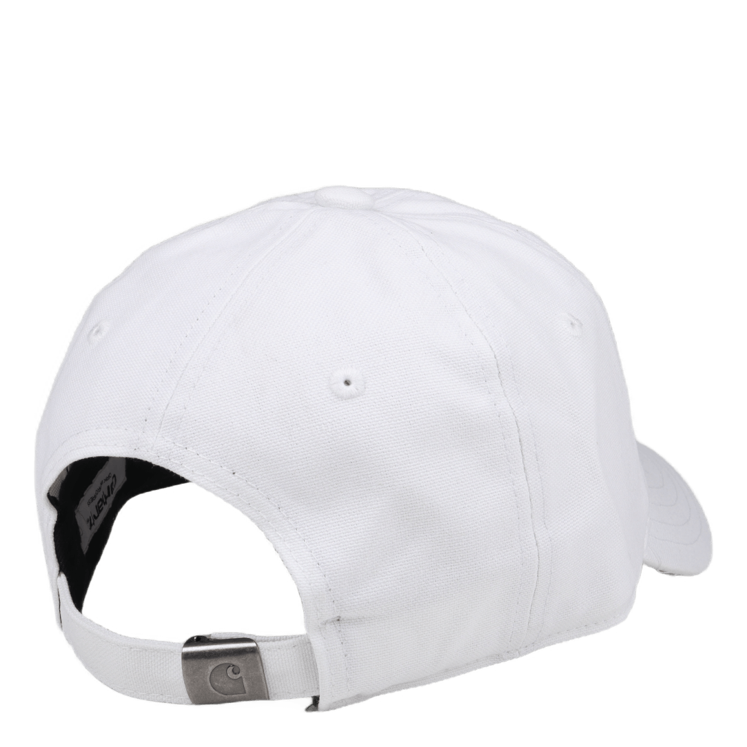 Canvas Script Cap White/black