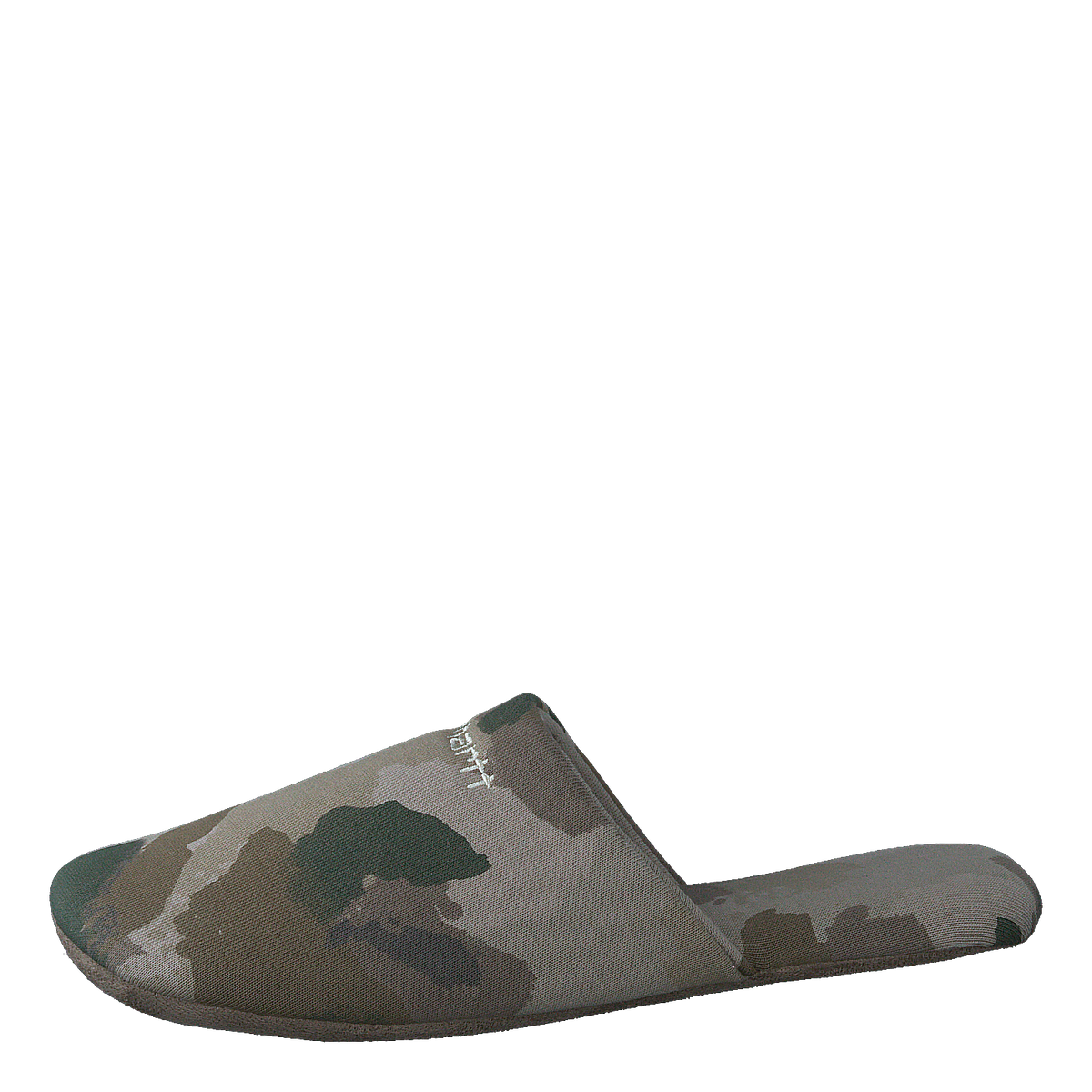 Script Embroidery Slippers Camo Tide, Thyme / Wax
