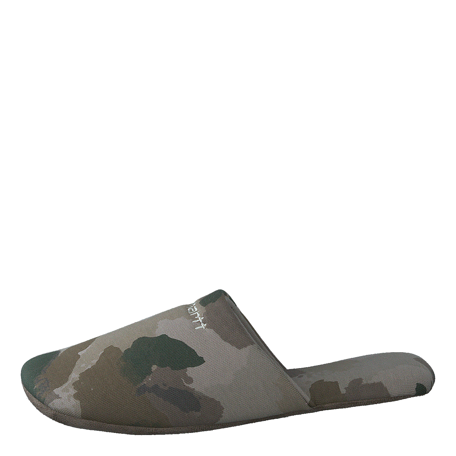 Script Embroidery Slippers Camo Tide, Thyme / Wax