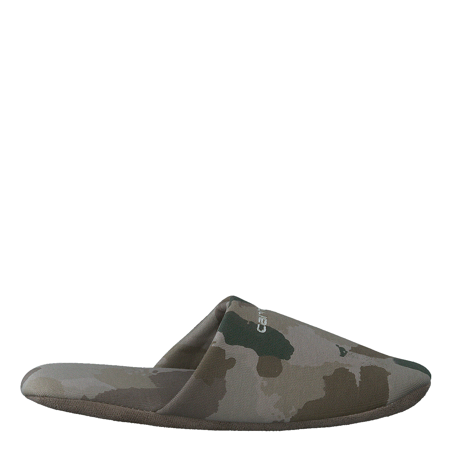 Script Embroidery Slippers Camo Tide, Thyme / Wax
