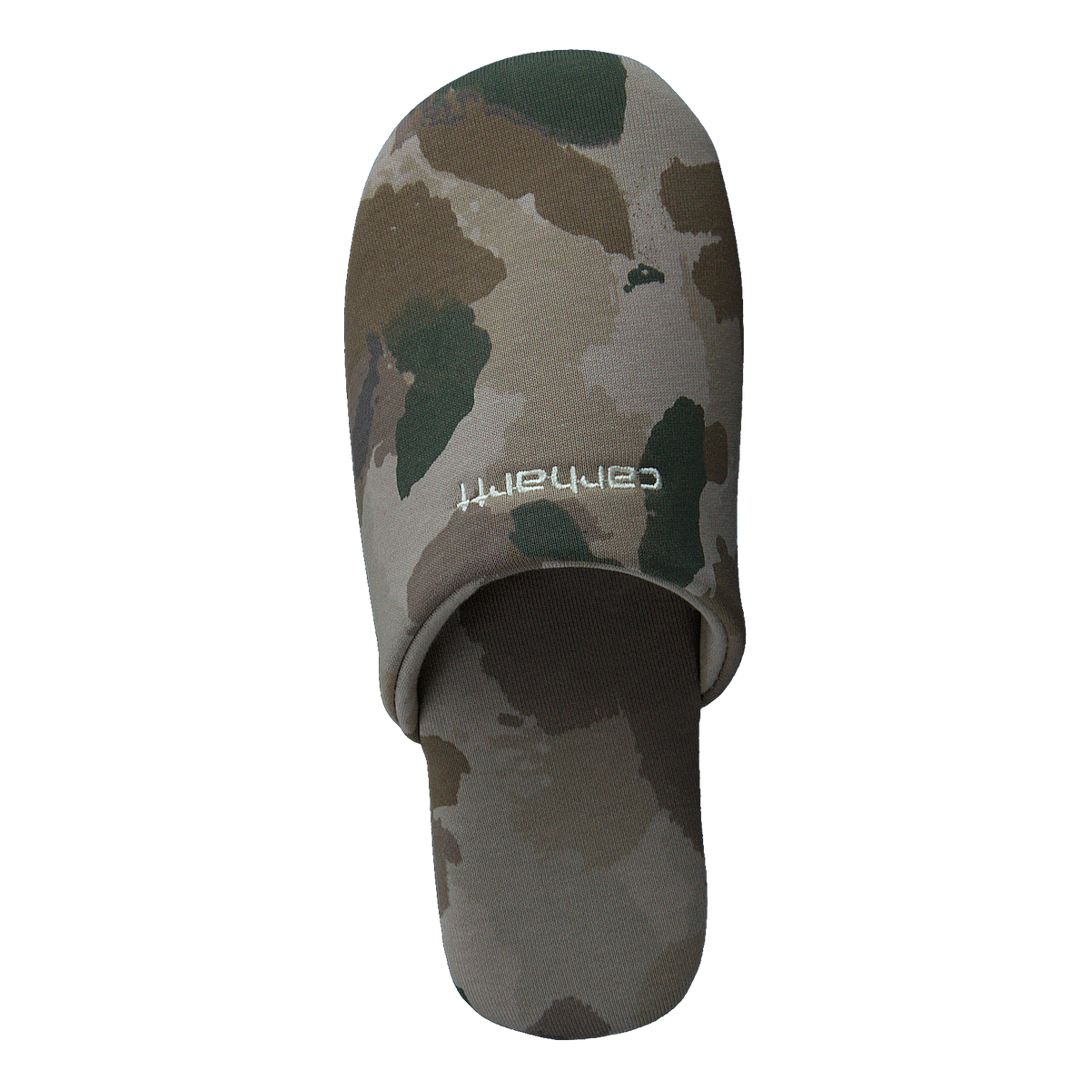 Script Embroidery Slippers Camo Tide, Thyme / Wax
