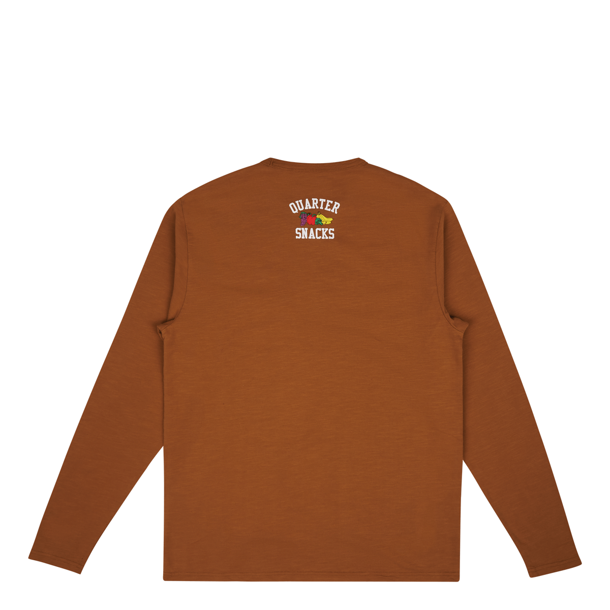 Quartersnacks Slub Yarn Pkt Ts Hamilton Brown Heather