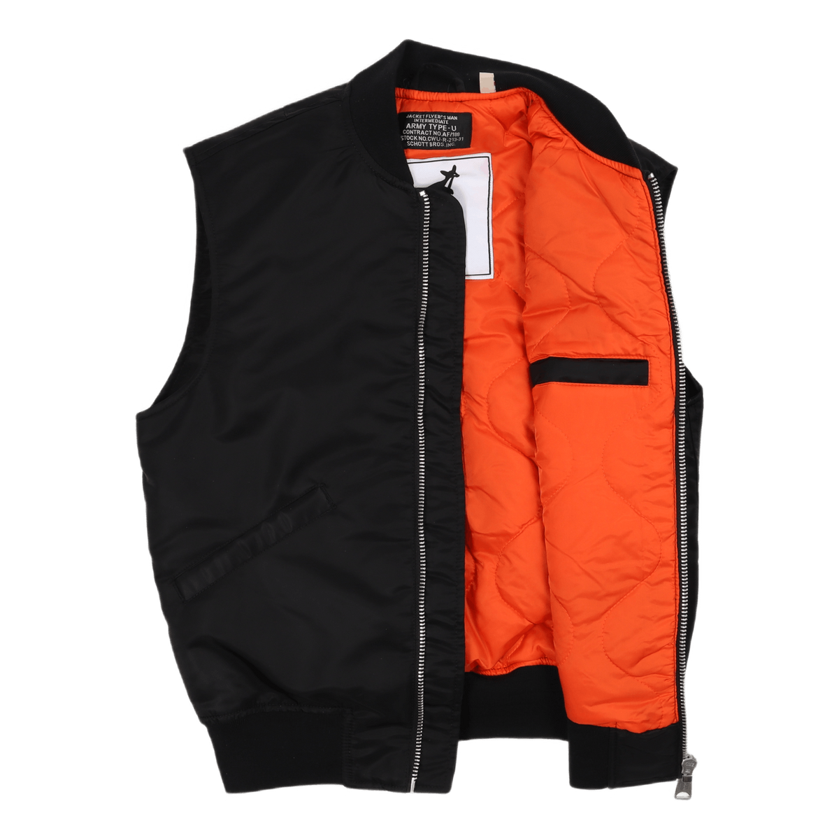 Ma-v Kangol X Schott Black