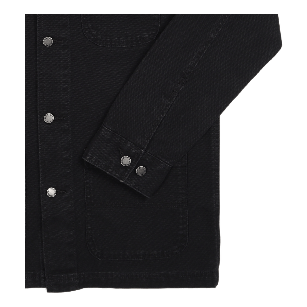 Duck Lined Chore Jacket Stone Washed Black