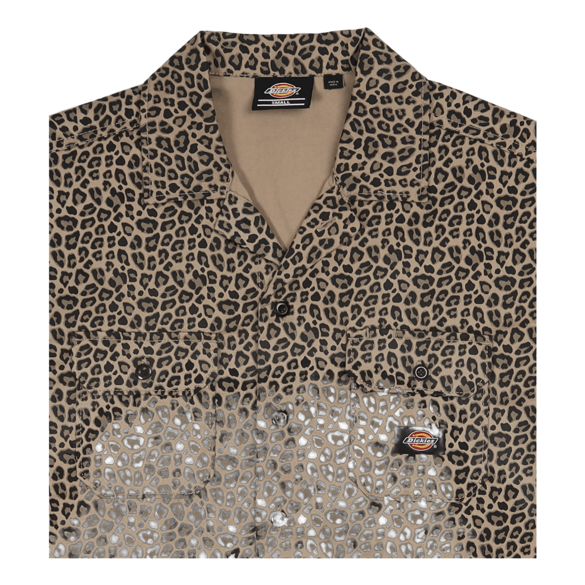 Silver Firs Shirt Ss Leopard Print