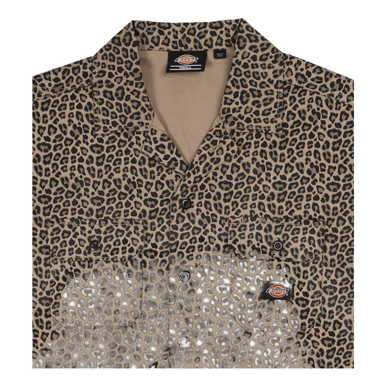 Silver Firs Shirt Ss Leopard Print