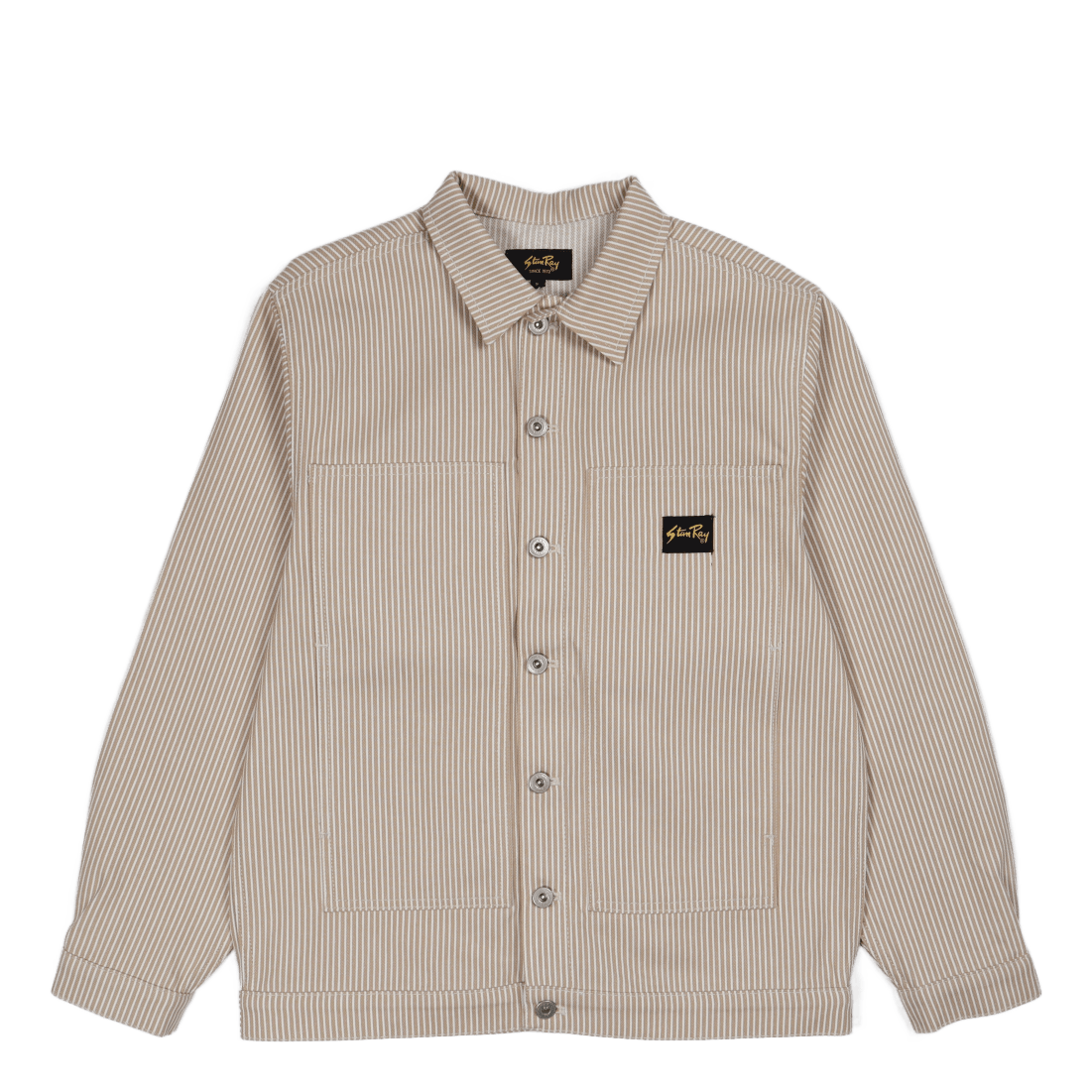 Box Jacket Khaki Hickory