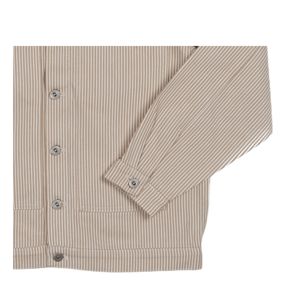 Box Jacket Khaki Hickory