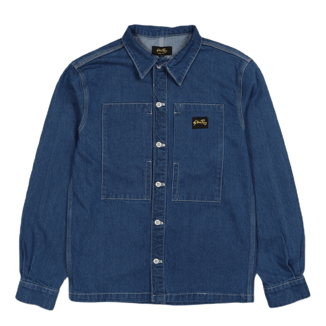 Prison Shirt Stonewashed Denim