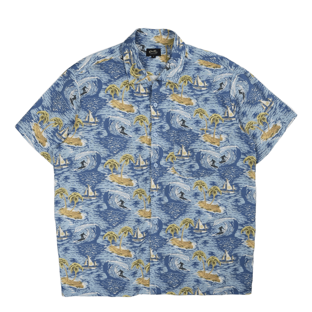 Tour Shirt Blue Hawaii