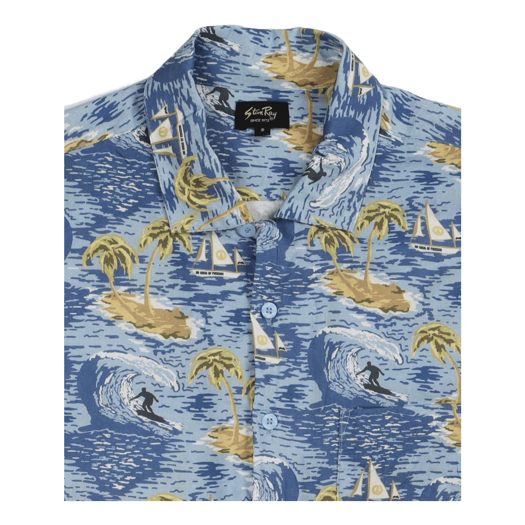 Tour Shirt Blue Hawaii