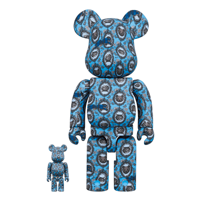 Be@rbrick Robe Japonica Mirror 100% &amp; 400%