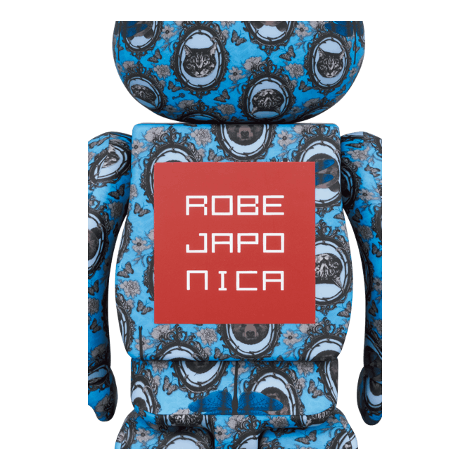 Be@rbrick Robe Japonica Mirror 100% & 400%