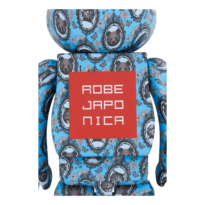 Be@rbrick Robe Japonica Mirror Multi