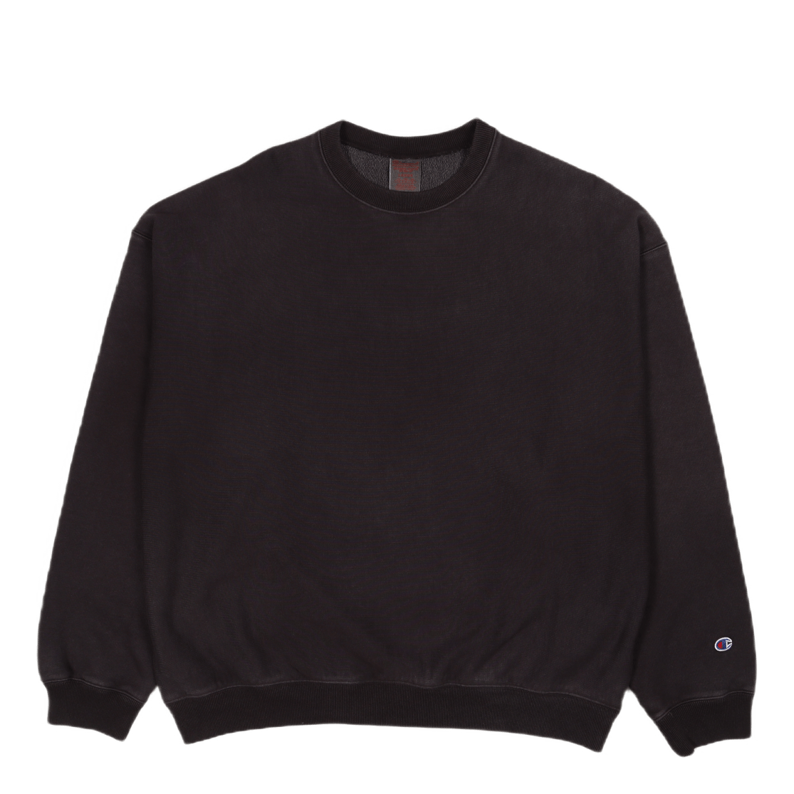 Plain black 2025 champion sweatshirt
