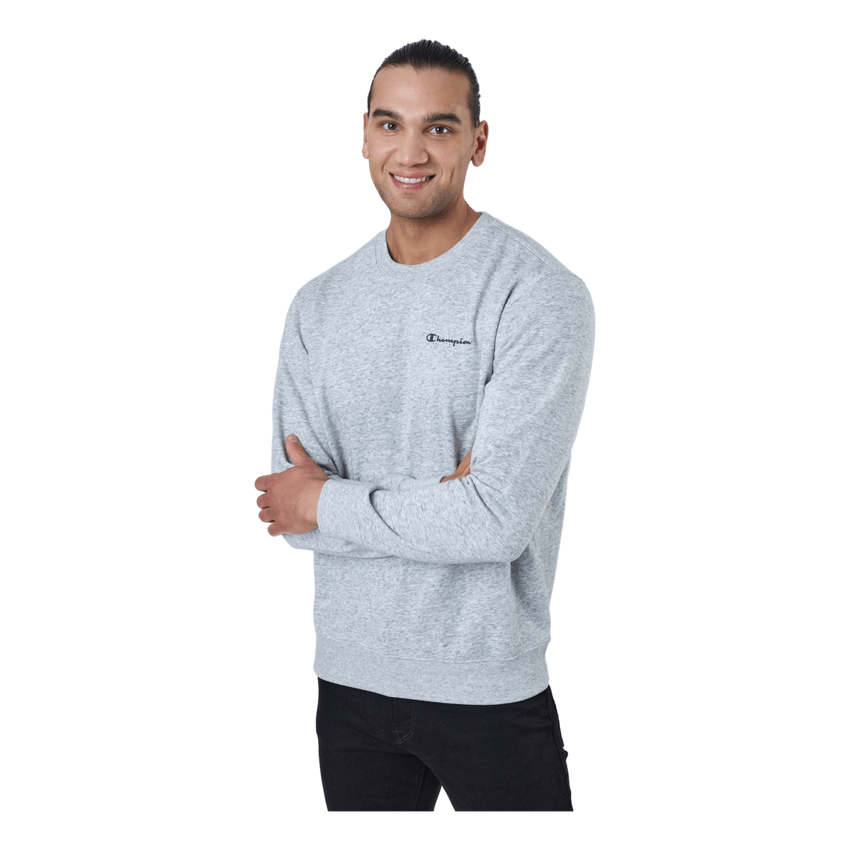 Champion sweatshirt shop grey melange