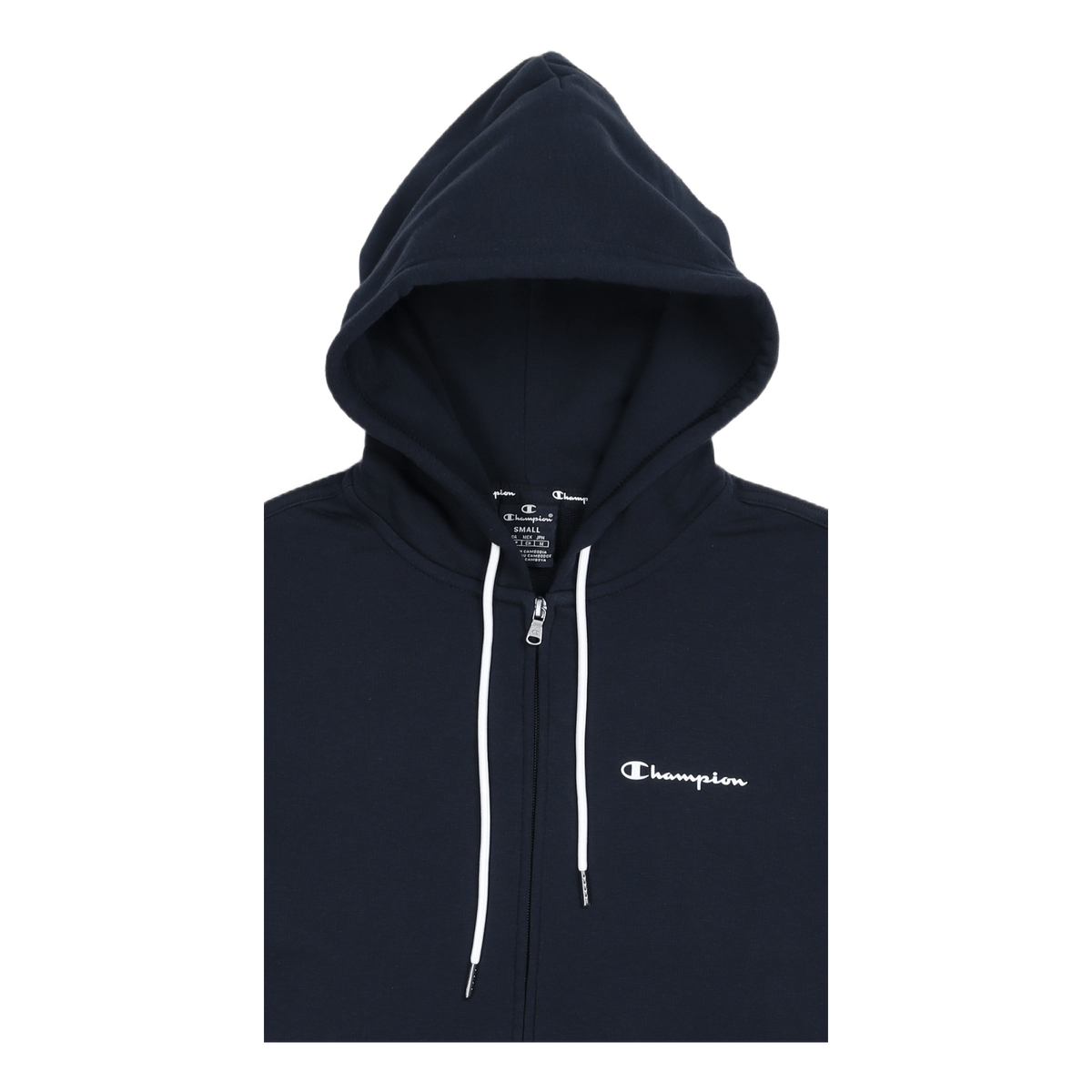 Hooded Full Zip Sweatshirt Sky Captain