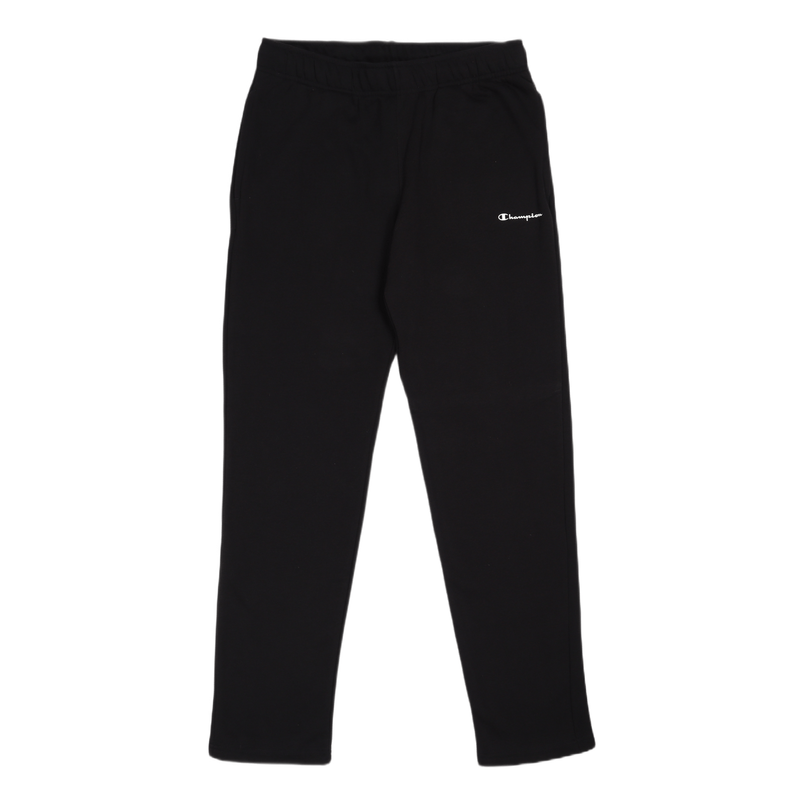 Straight Hem Pants Black Beauty
