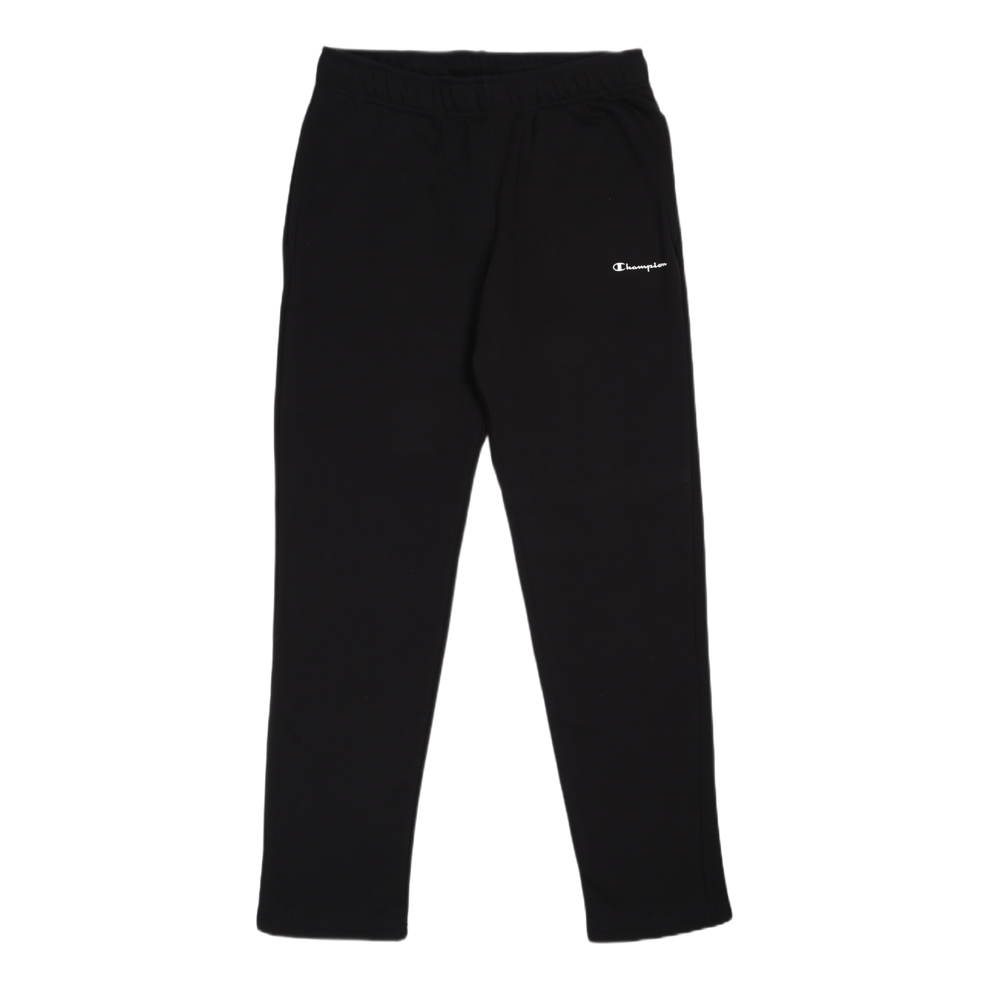 Straight Hem Pants Black Beauty