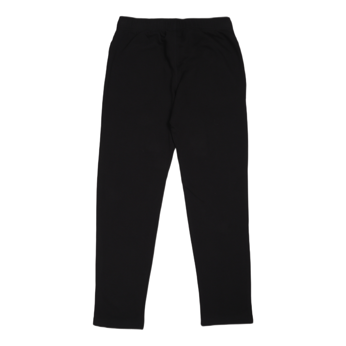 Straight Hem Pants Black Beauty