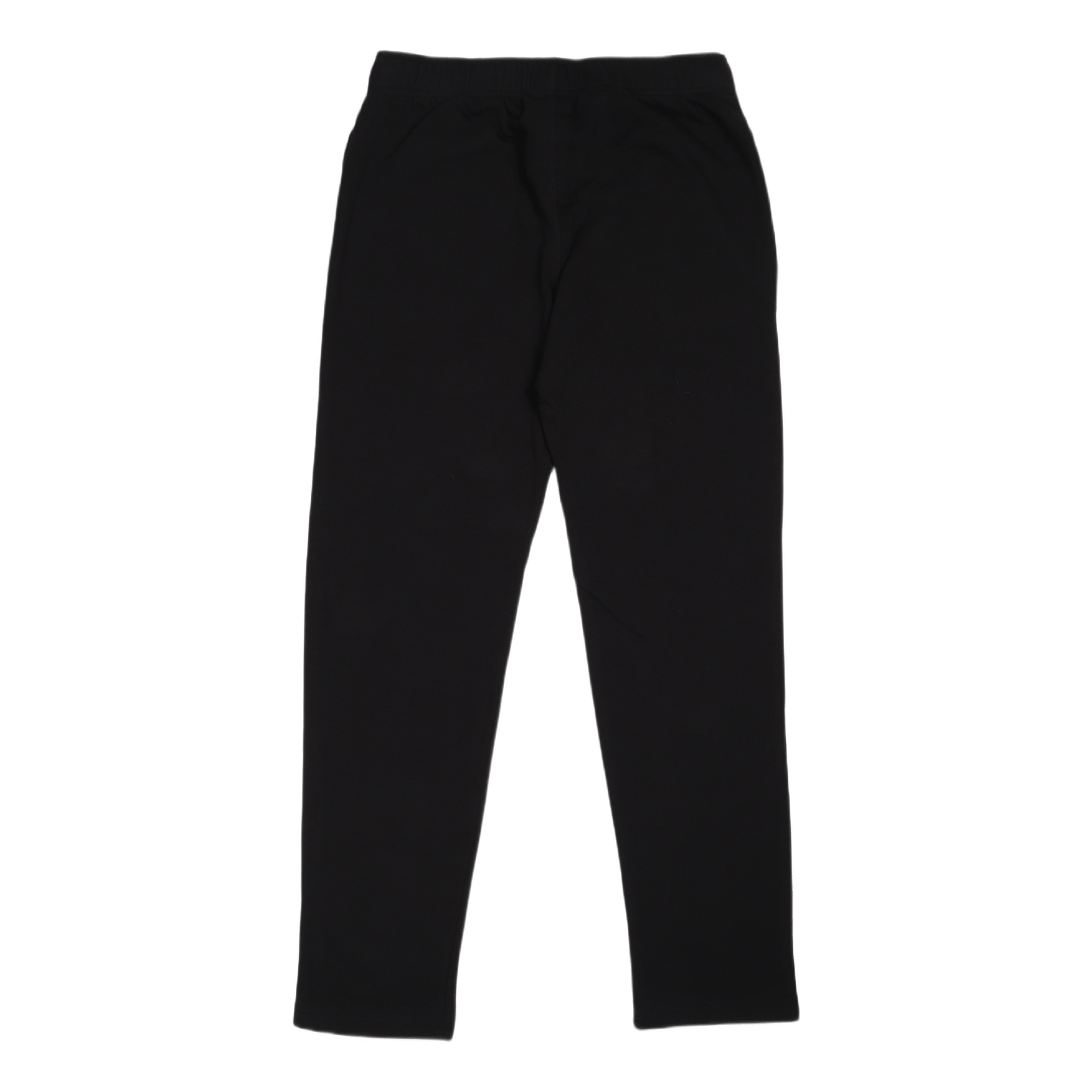 Straight Hem Pants Black Beauty