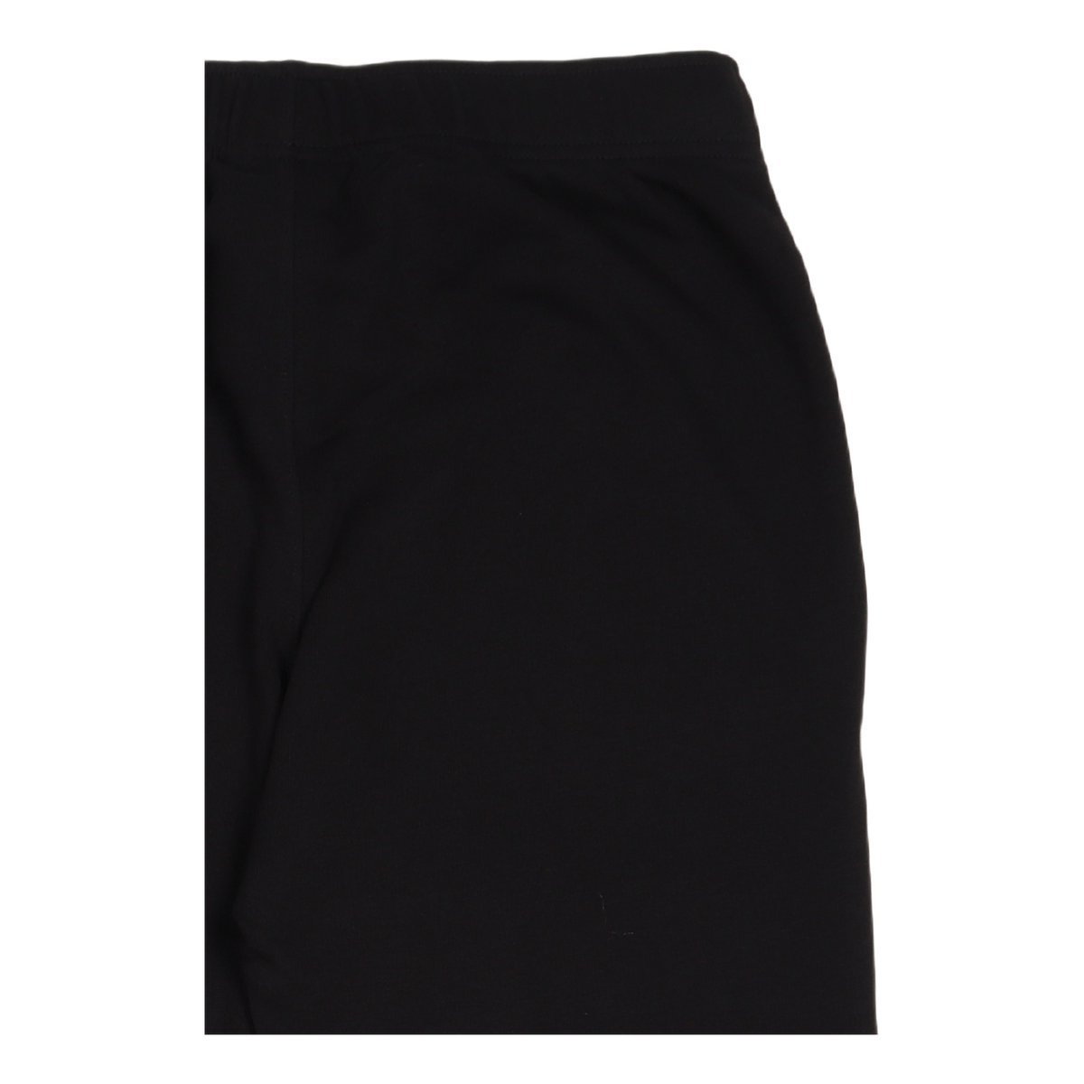 Straight Hem Pants Black Beauty