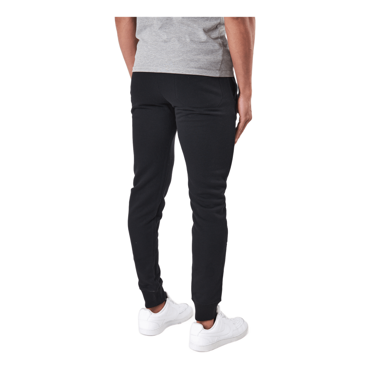 Rib Cuff Pants Black Beauty