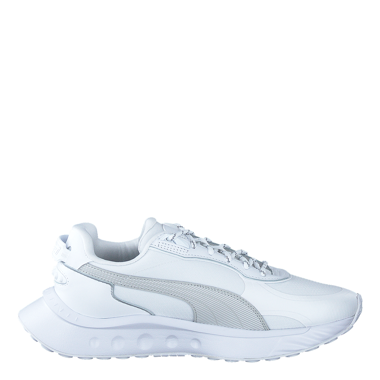 Wild Rider Grip Ls Puma White-gray Violet