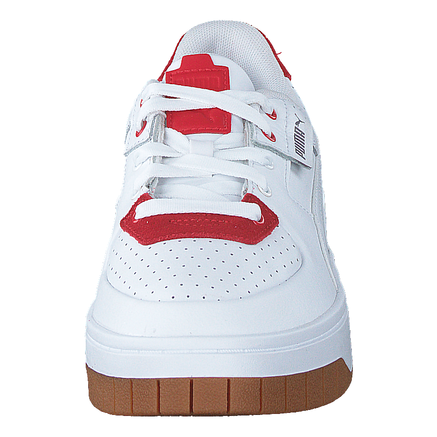 Cali Dream Heritage Wns Puma White-gum-high Risk Red