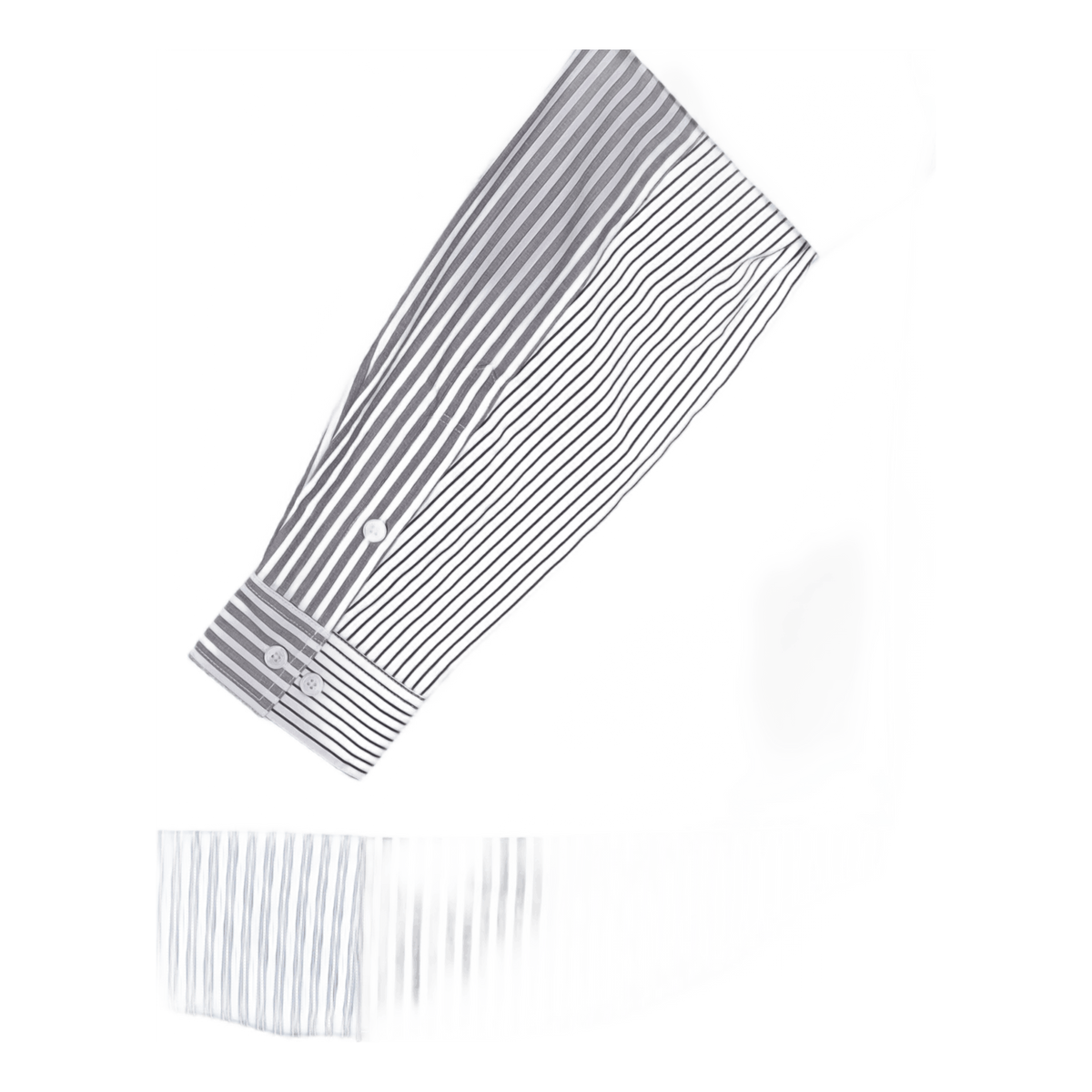 Shirting Panelled Sweater White