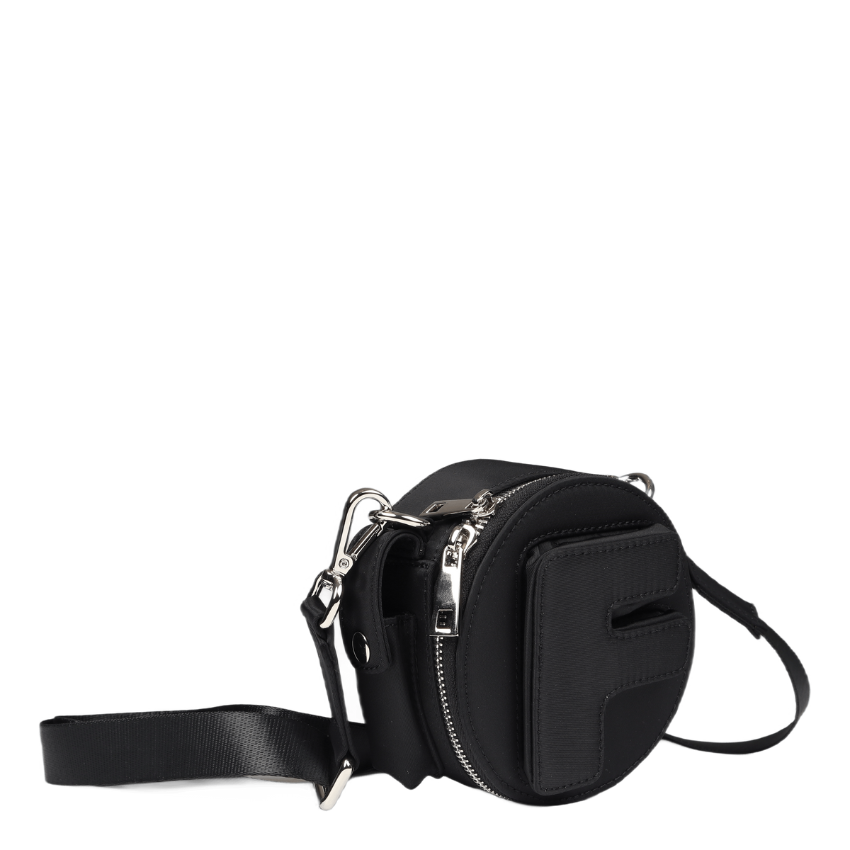 F Round Large Bag Black