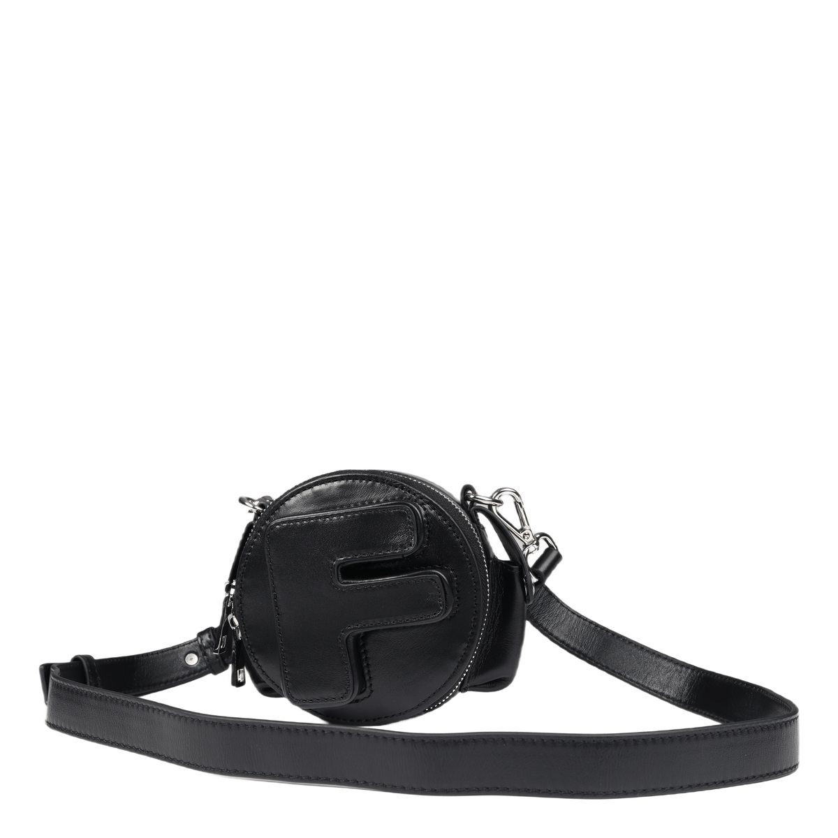 F Round Bag Black