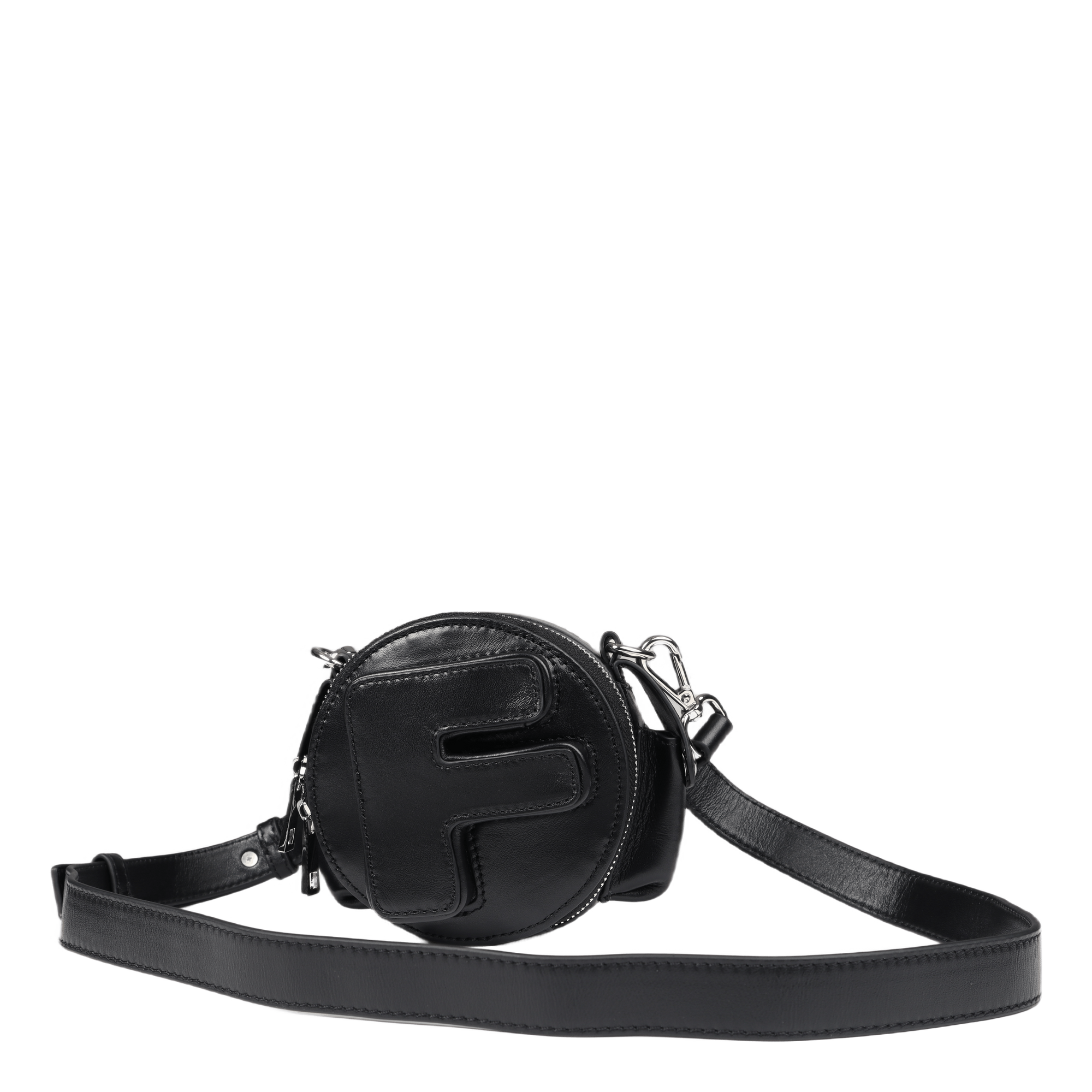 F Round Bag Black