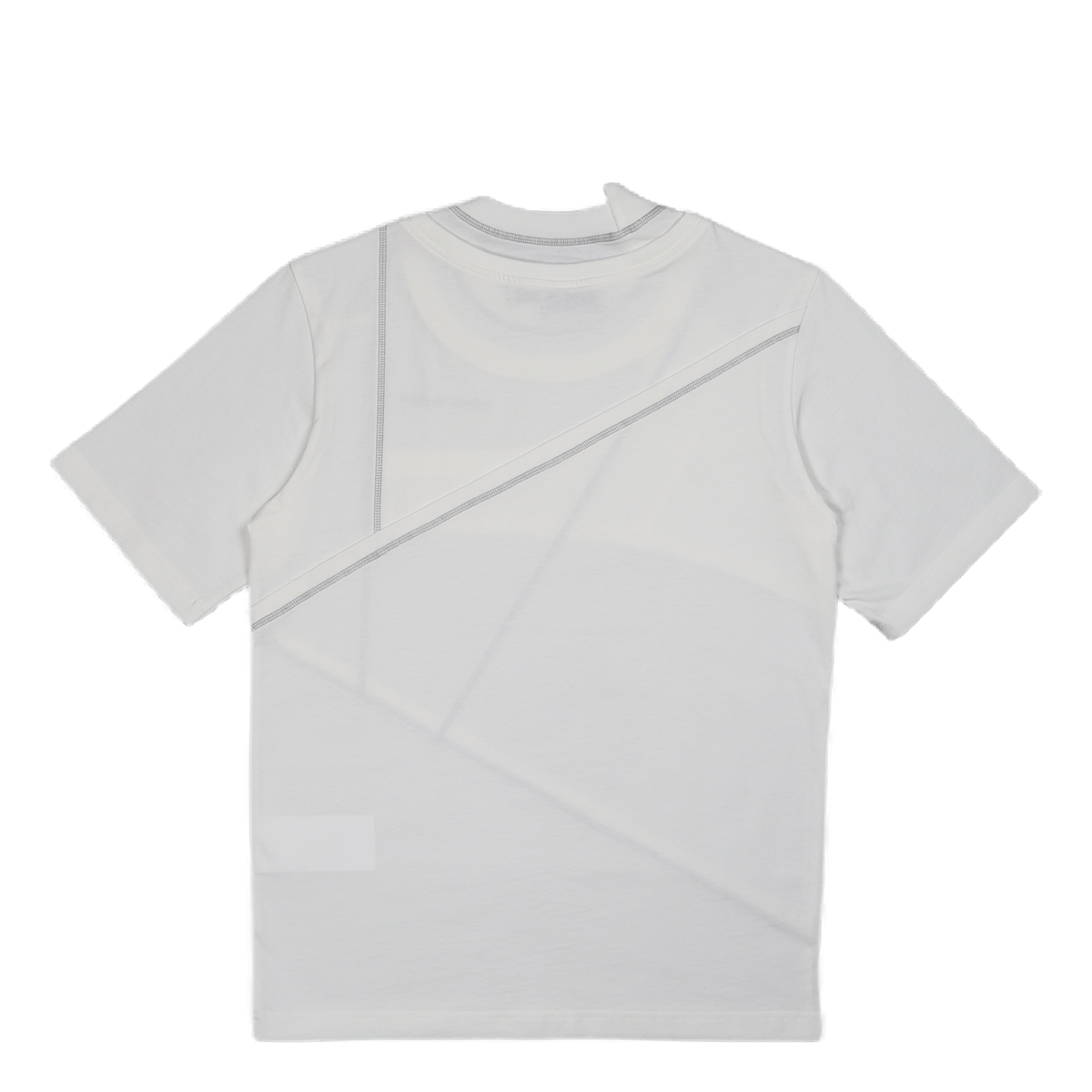 Panelled T-shirt White