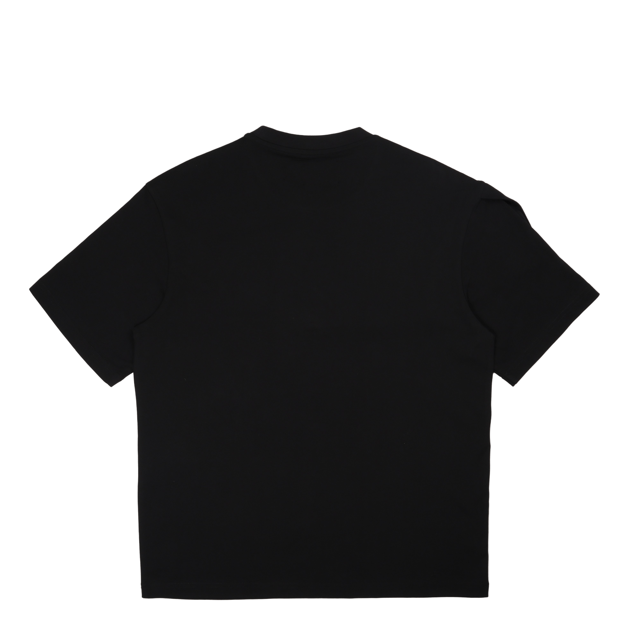 Double Collar T-shirt Black