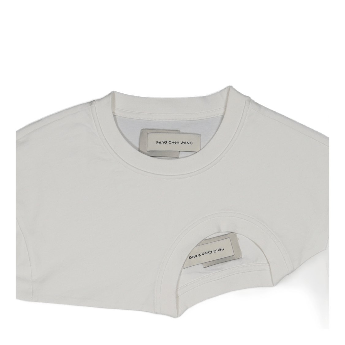 Double Collar T-shirt White