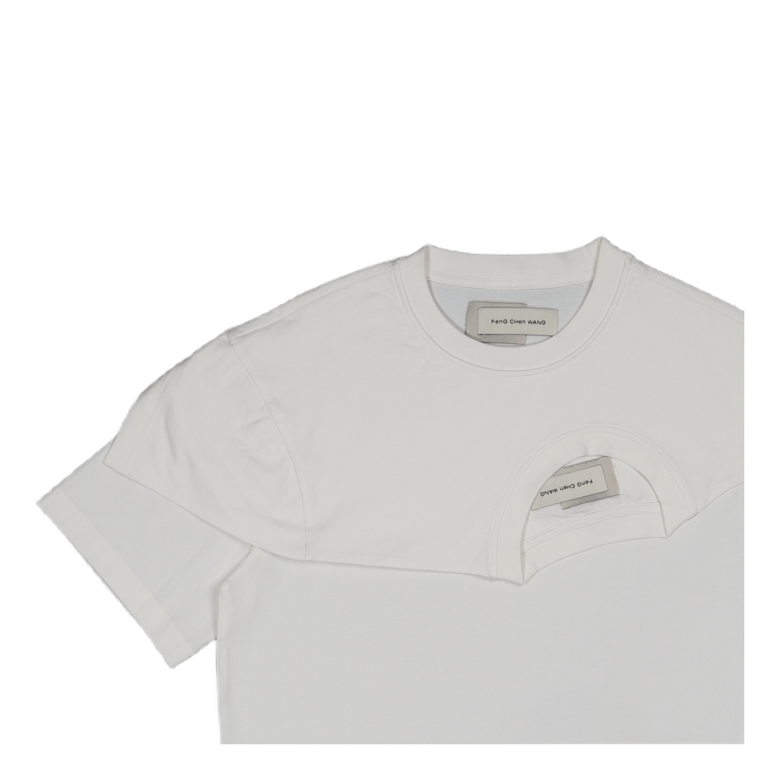 Double Collar T-shirt White