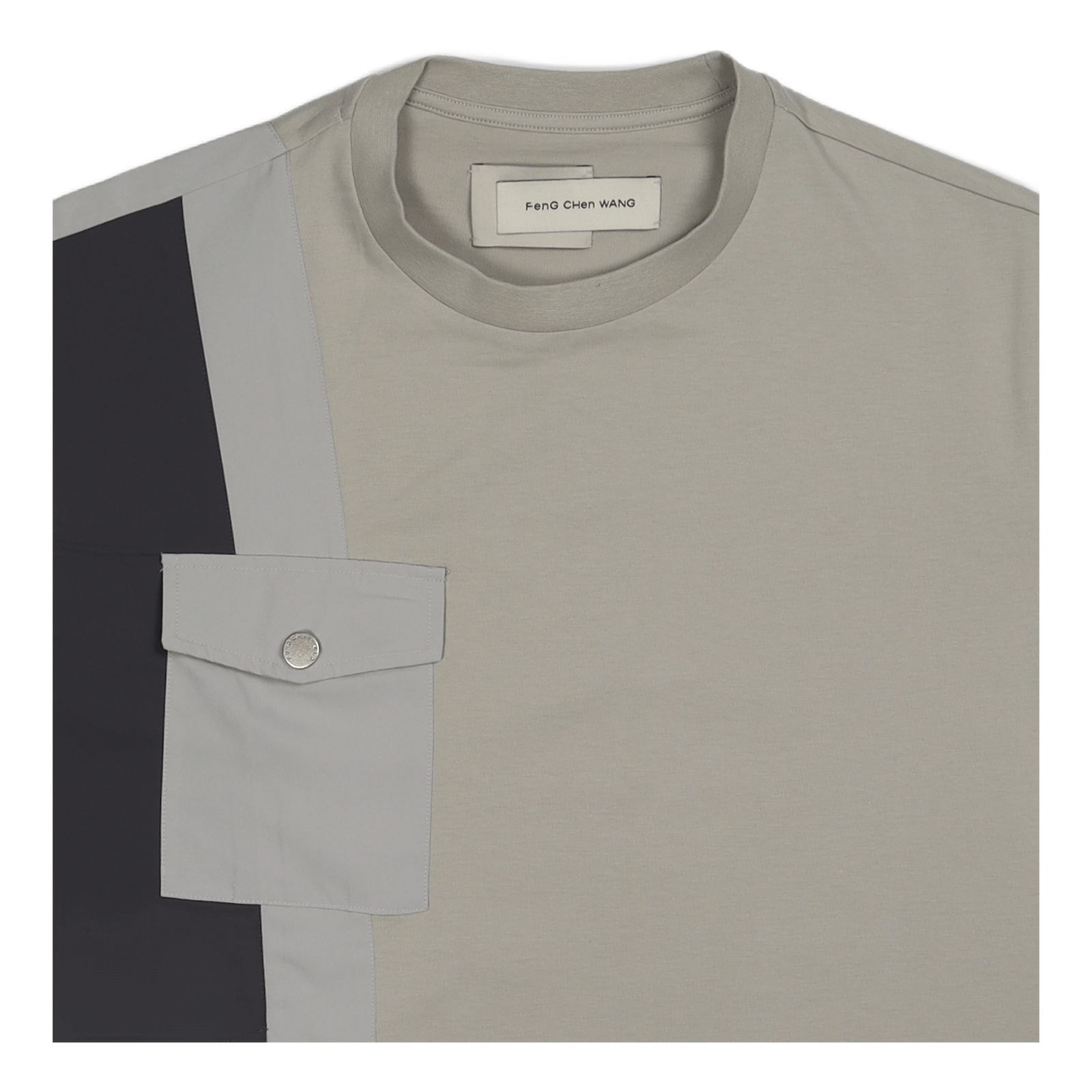 Patch T-shirt Grey