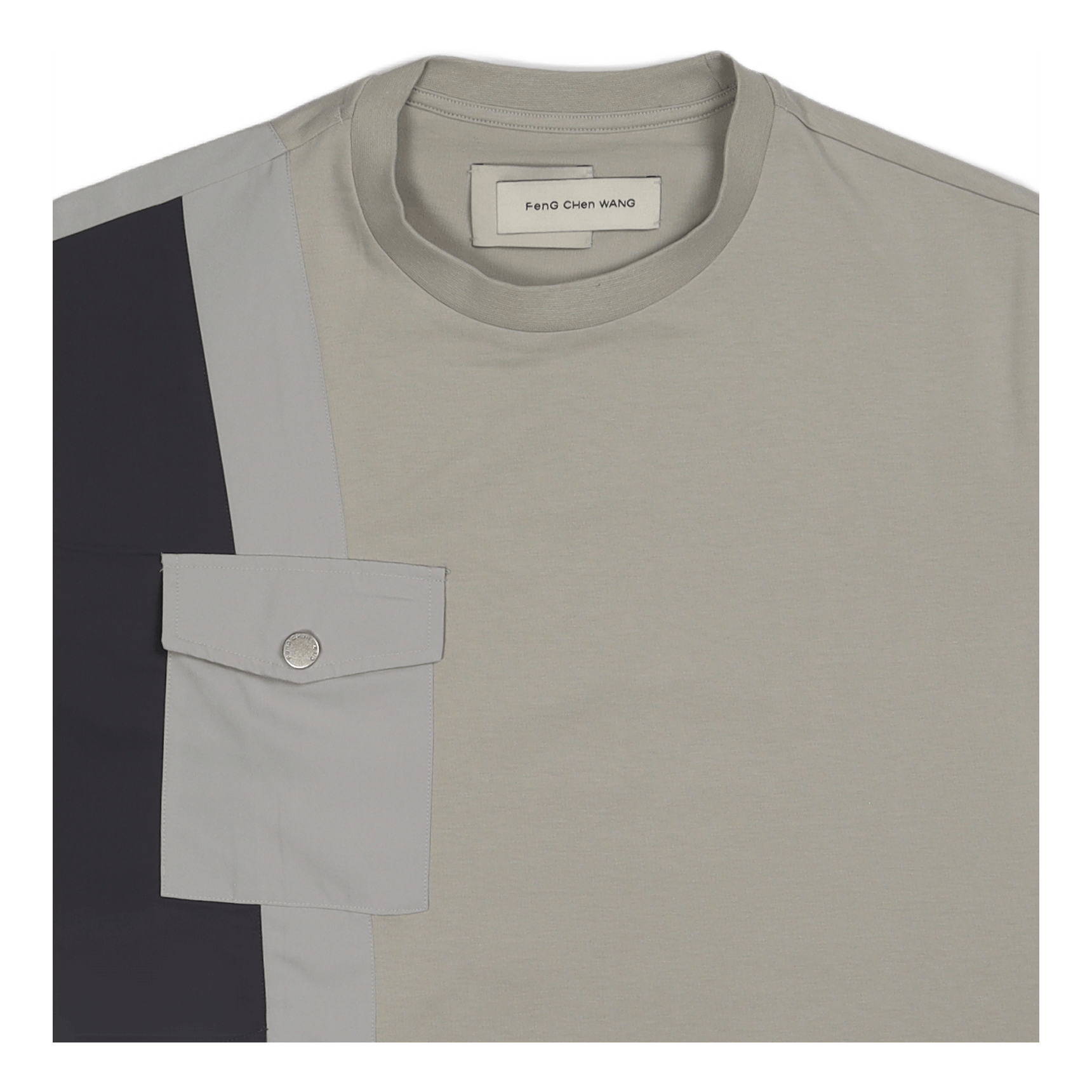 Patch T-shirt Grey