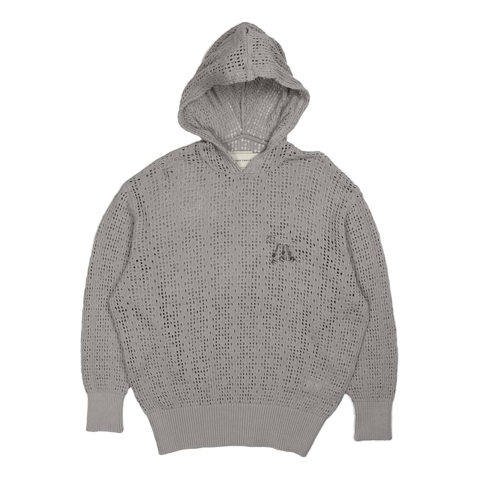 Hoodied Knit Grey