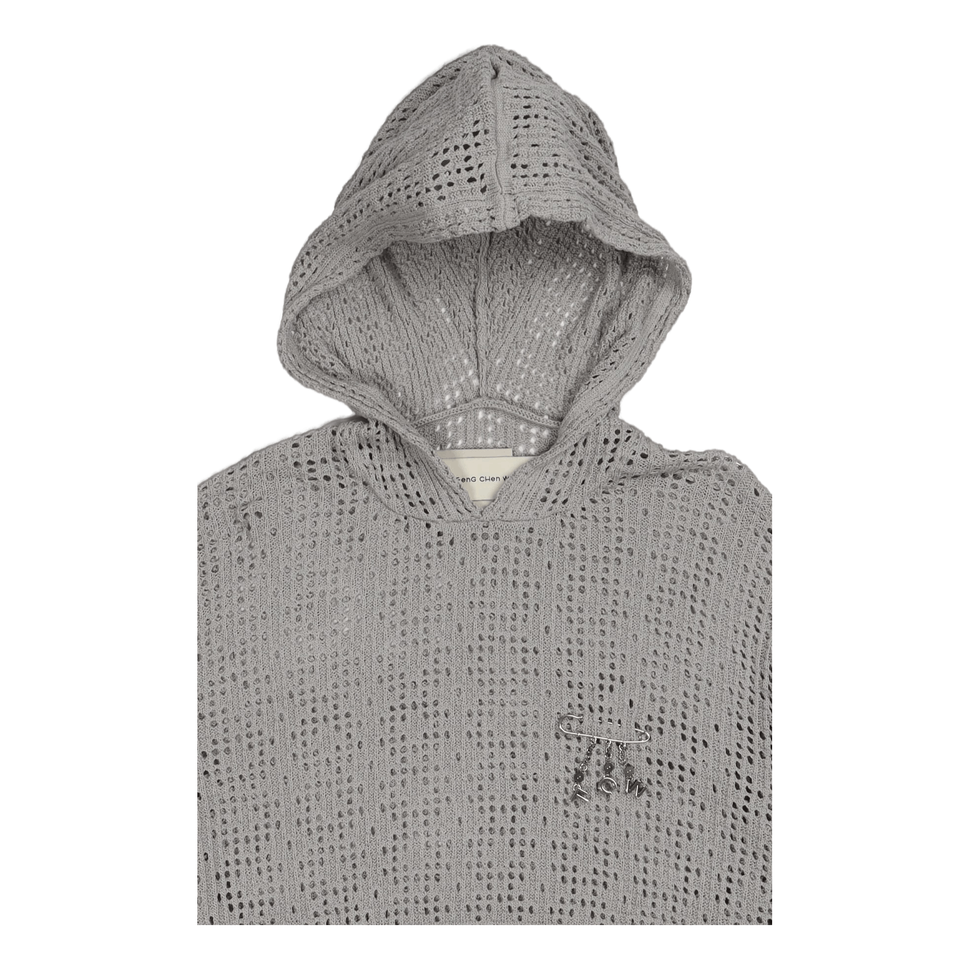 Hoodied Knit Grey